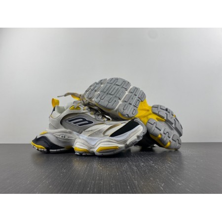 Balenciag* Cargo Sneaker 'Worn-Out - Grey Yellow'