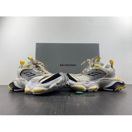 Balenciag* Cargo Sneaker 'Worn-Out - Grey Yellow'