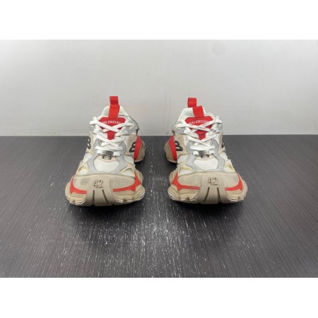 Balenciag* Cargo Sneaker 'Worn-Out - Beige Red'