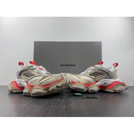 Balenciag* Cargo Sneaker 'Worn-Out - Beige Red'