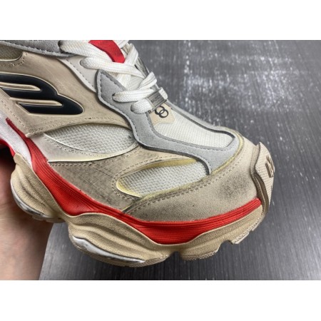 Balenciag* Cargo Sneaker 'Worn-Out - Beige Red'