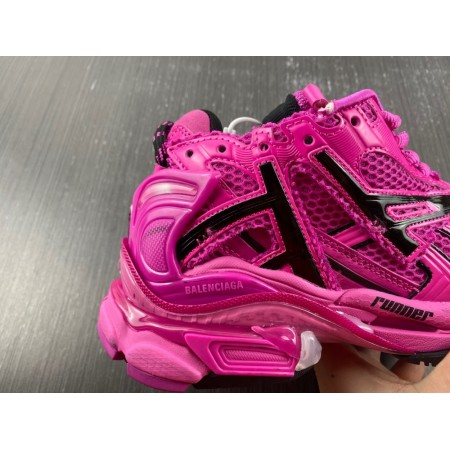 Balenciag* Wmns Runner Sneaker 'Dark Pink'