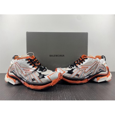 Balenciag* Runner Sneaker 'White Orange'