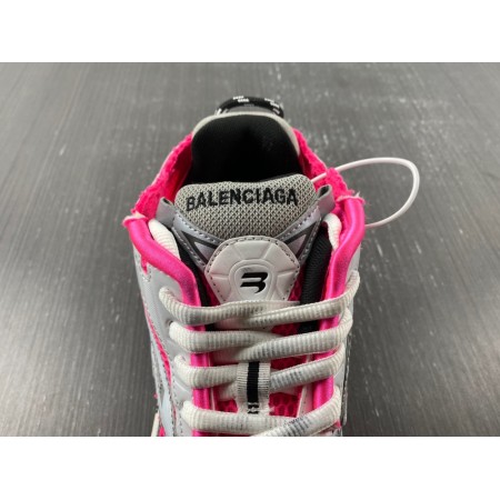 Balenciag* Wmns Runner Sneaker 'White Neon Pink'