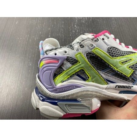 Balenciag* Wmns Runner Sneaker 'Grey Light Purple'