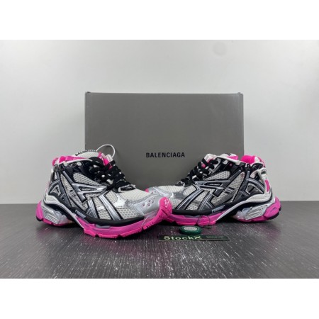 Balenciag* Wmns Runner Sneaker 'Black Neon Pink'