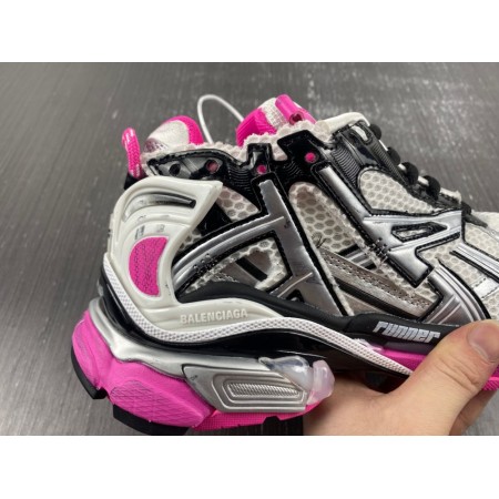 Balenciag* Wmns Runner Sneaker 'Black Neon Pink'