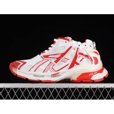 Balenciag* Runner Sneaker 'White Red'