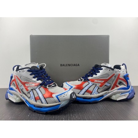 Balenciag* Runner Sneaker 'Grey Red Blue'