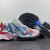 Balenciag* Runner Sneaker 'White Red Blue Pink'