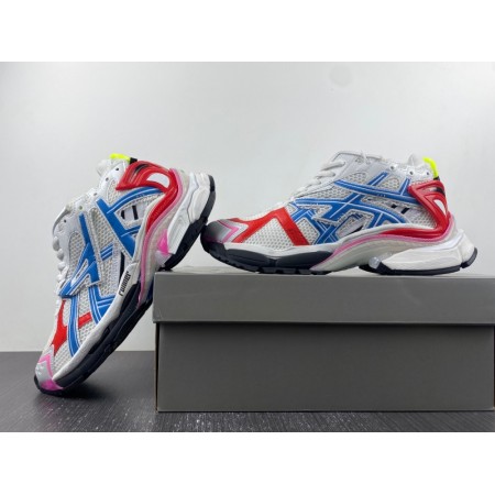 Balenciag* Runner Sneaker 'White Red Blue Pink'