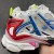 Balenciag* Runner Sneaker 'White Red Blue Pink'