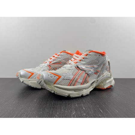 Balenciag* Runner Sneaker 'Eggshell Neon Orange'