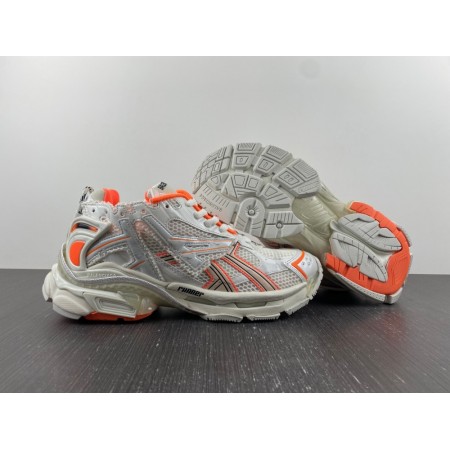 Balenciag* Runner Sneaker 'Eggshell Neon Orange'