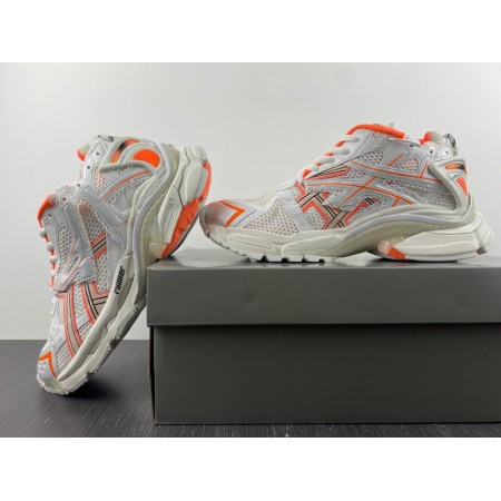 Balenciag* Runner Sneaker 'Eggshell Neon Orange'