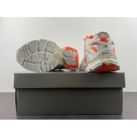 Balenciag* Runner Sneaker 'Eggshell Neon Orange'