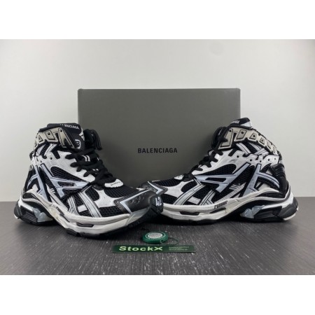 Balenciag* Runner High 'White Black'