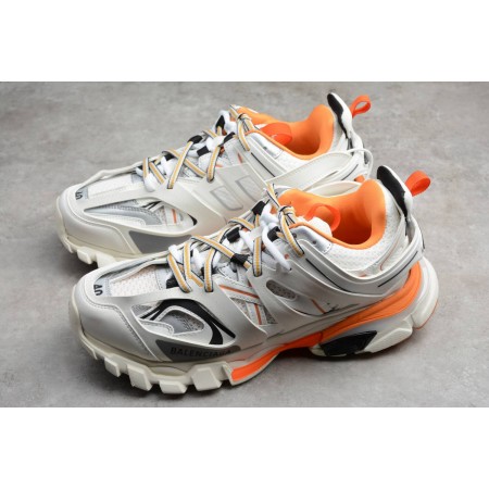 Balenciag* Track Sneaker 'White Orange'