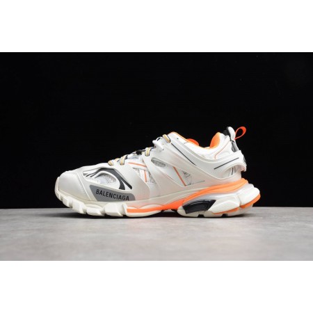 Balenciag* Track Sneaker 'White Orange'