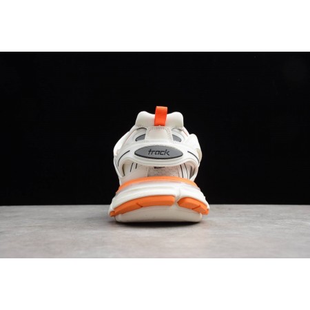 Balenciag* Track Sneaker 'White Orange'