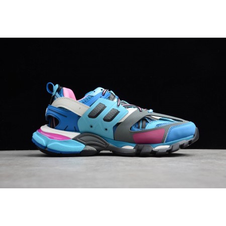 Balenciag* Track Trainer 'Light Blue Pink'