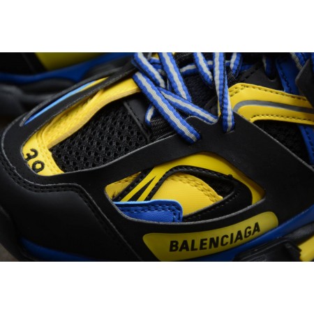 Balenciag* Track Trainer 'Black Yellow Blue'