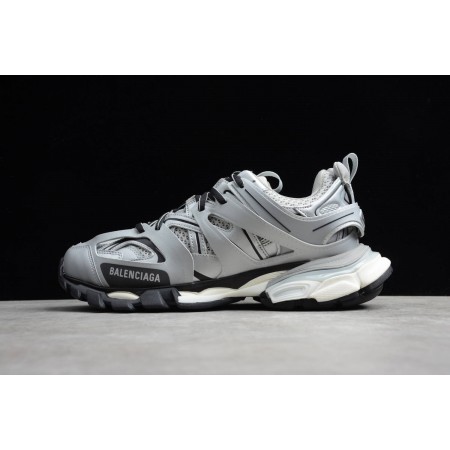 Balenciag* Track Trainer 'Metallic Silver'