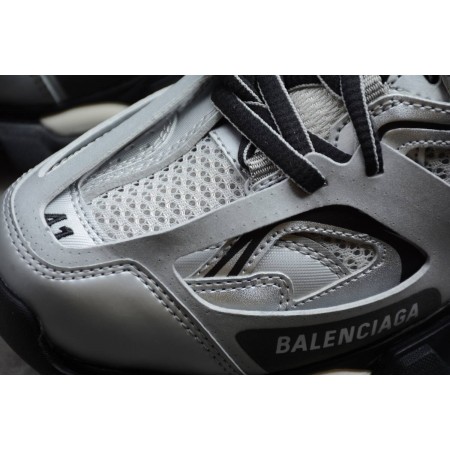 Balenciag* Track Trainer 'Metallic Silver'