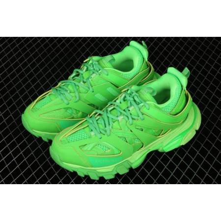 Balenciag* Track Trainer 'Fluo Green'