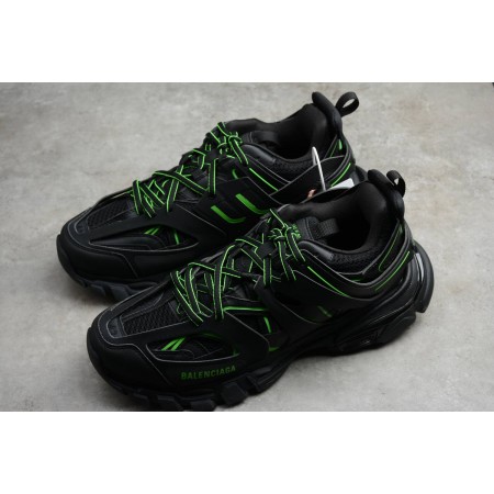 Balenciag* Track Sneaker 'Black Green'