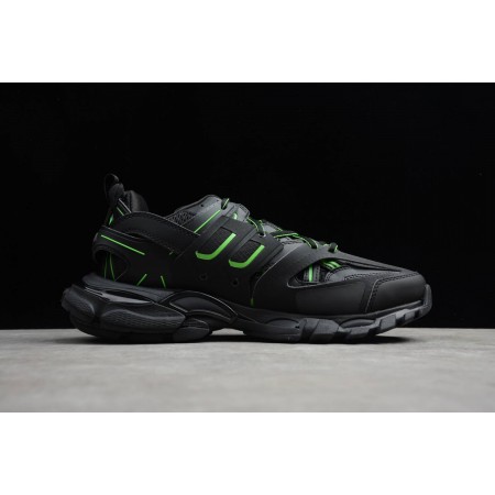 Balenciag* Track Sneaker 'Black Green'