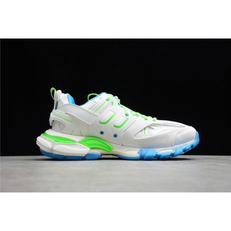 Balenciag* Track Sneaker 'White Green'