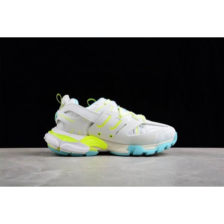 Balenciag* Wmns Track Sneaker 'White Neon Yellow'