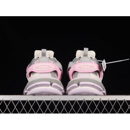 Balenciag* Wmns Track Sneaker 'Grey Pink White'