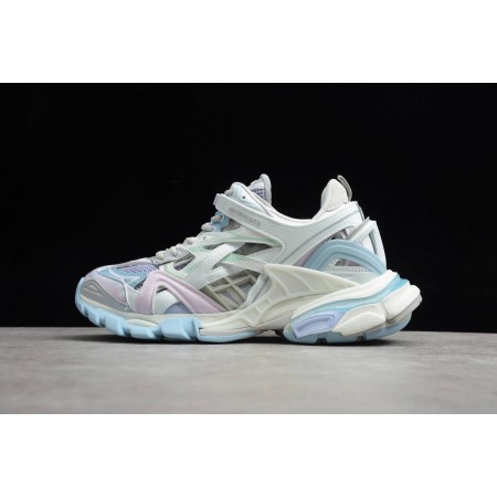 Balenciag* Wmns Track.2 Sneaker 'White Light Blue'