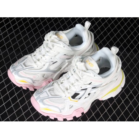 Balenciag* Wmns Track.2 Sneaker 'White Light Yellow'