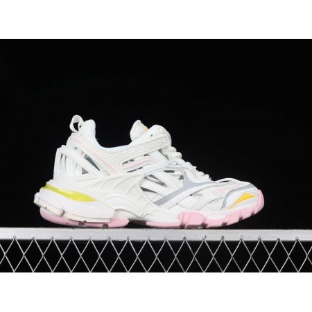 Balenciag* Wmns Track.2 Sneaker 'White Light Yellow'