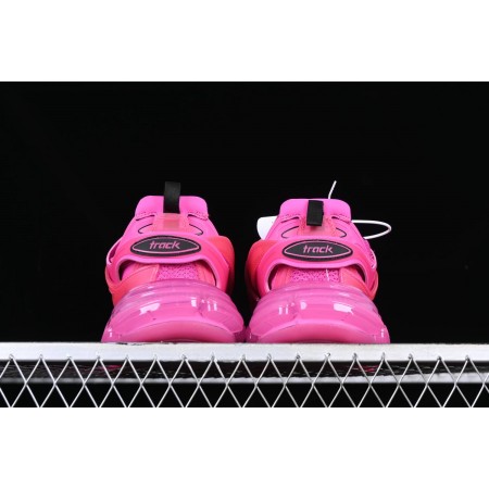 Balenciag* Wmns Track Sneaker 'Clear Sole - Dark Pink'