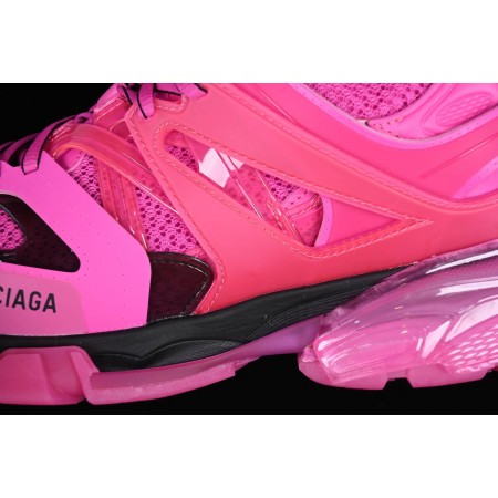 Balenciag* Wmns Track Sneaker 'Clear Sole - Dark Pink'