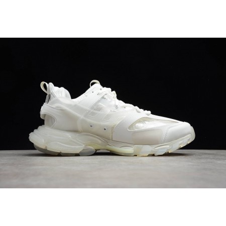 Balenciag* Track Sneaker 'Clear Sole - White Cream'