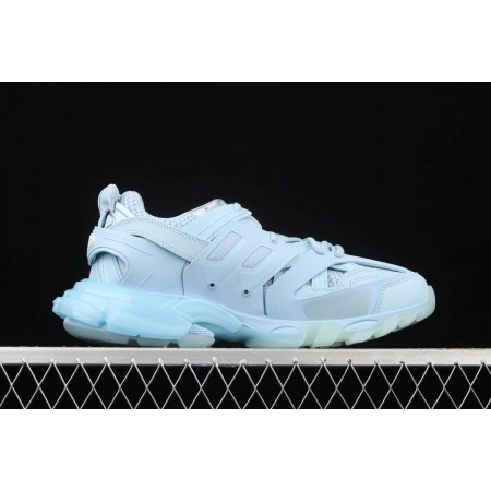 Balenciag* Track Sneaker 'Clear Sole - Light Blue'