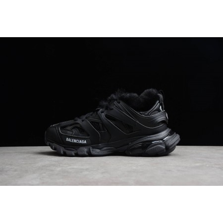 Balenciag* Wmns Track Trainer 'Fake Fur - Black'