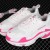 Balenciag* Wmns Triple S Sneaker 'White Fluo Pink'