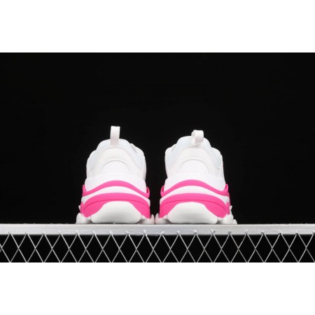 Balenciag* Wmns Triple S Sneaker 'White Fluo Pink'