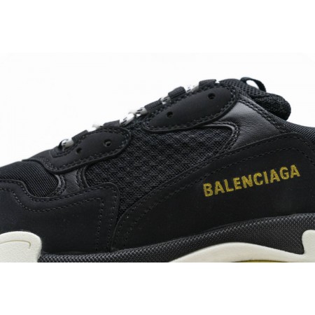 Balenciag* Wmns Triple S 'Black Yellow'