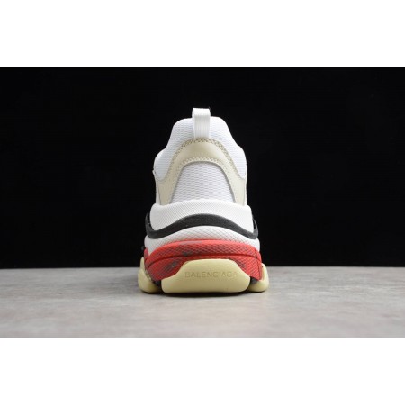 Balenciag* Triple S Sneaker 'White Black Red'