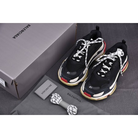 Balenciag* Triple S Sneaker 'Black Red'