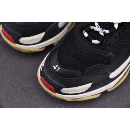 Balenciag* Triple S Sneaker 'Black Red'