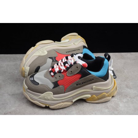 Balenciag* Triple S Sneaker 'Blue Red' 2018