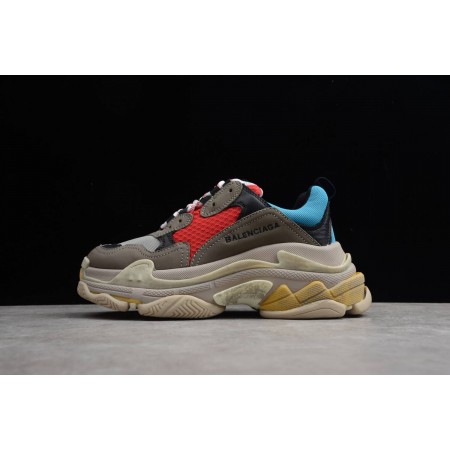 Balenciag* Triple S Sneaker 'Blue Red' 2018